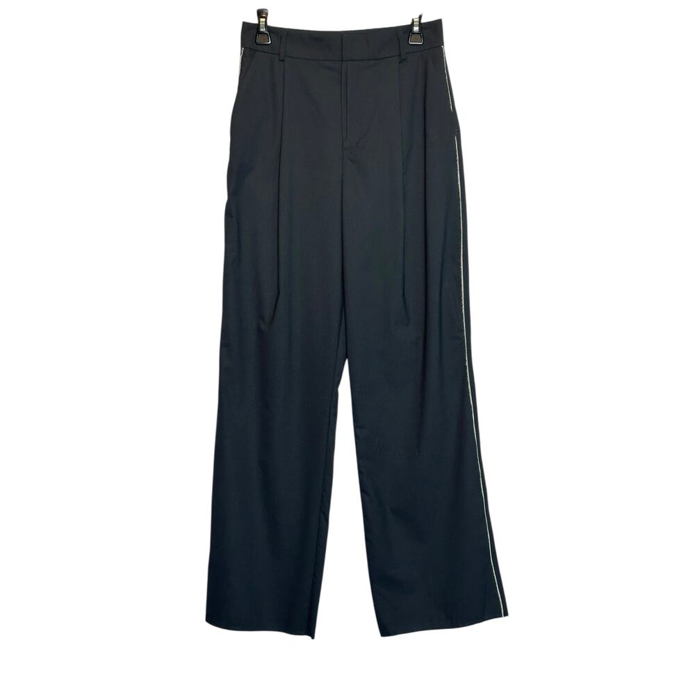 Zara gray pleated high waist pants size XS